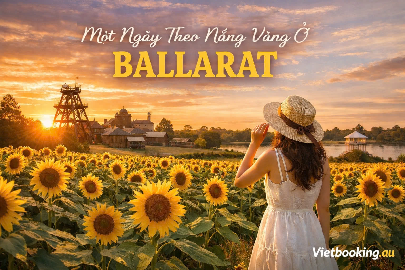 Mùa Hoa Hướng Dương Rực Rỡ Ở Ballarat